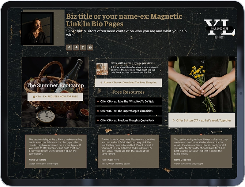 black rustica magnetic